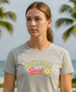 Pickleball Sport | Short Sleeve Performance Tee by Pepini Pickleball β white Pickleball T-Shirt front view